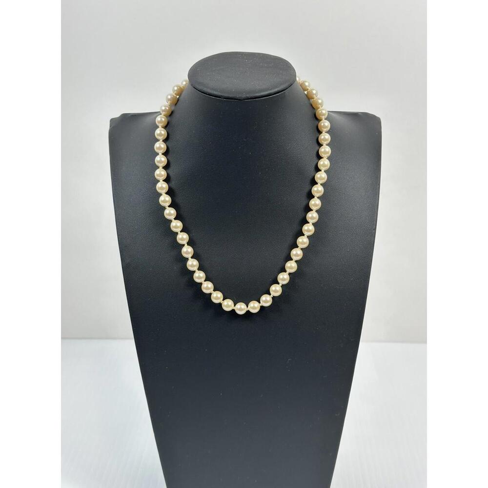 Monet Pearl Necklace 16” Total‎ Length Classic Pearls